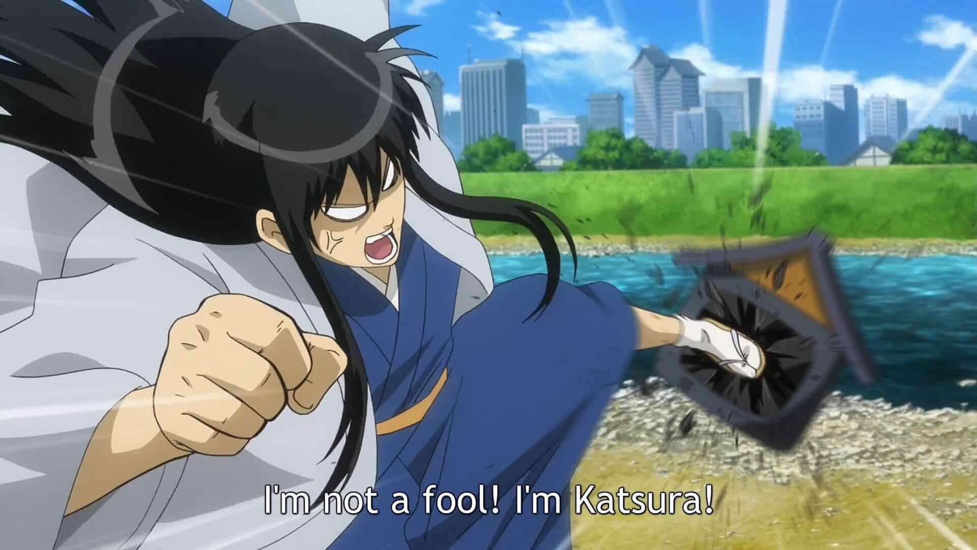 Katsura in the anime Gintama (Image via Sportskeeda)