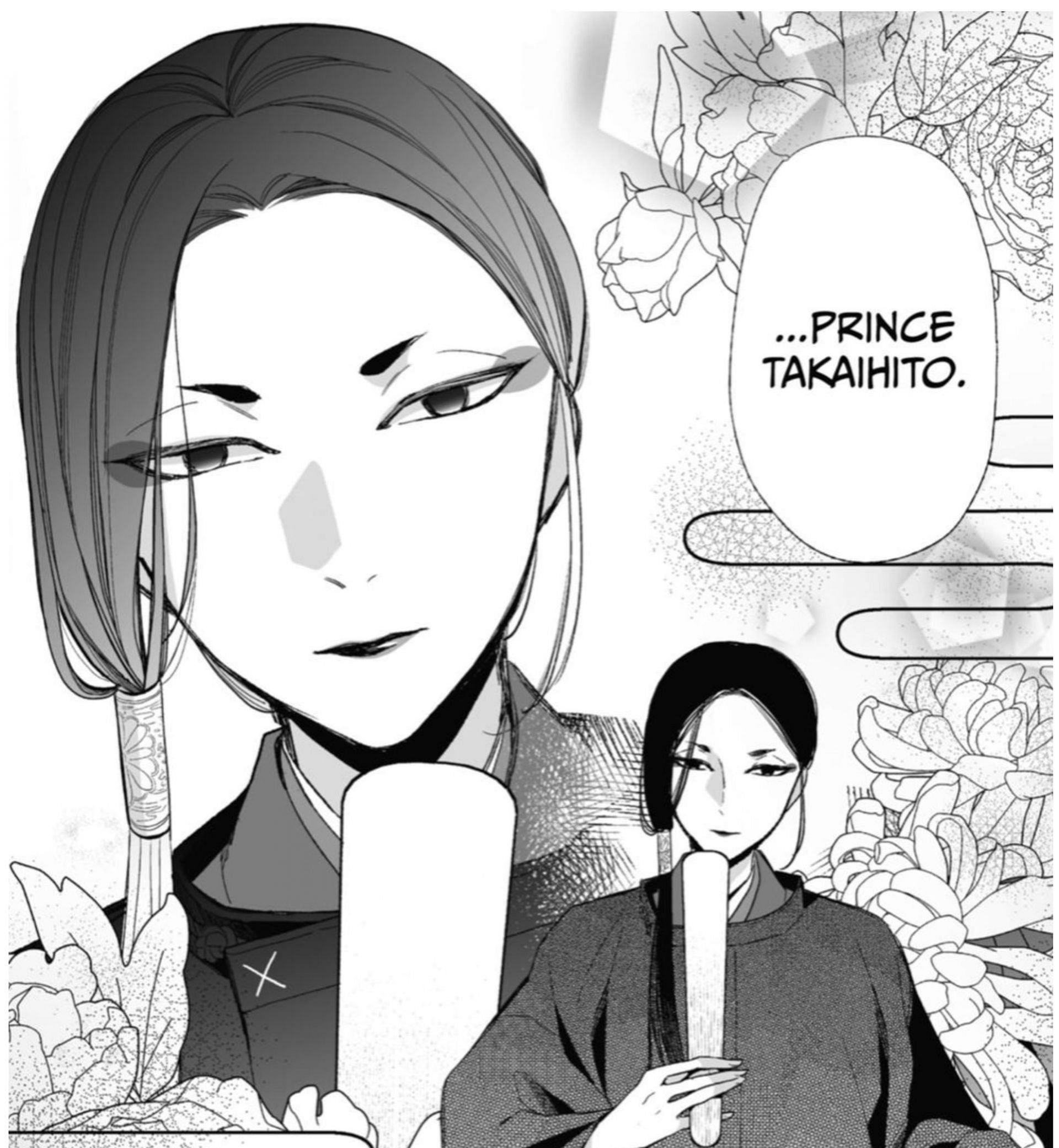 Prince Takaihito (image sourced via My Happy Marriage manga)