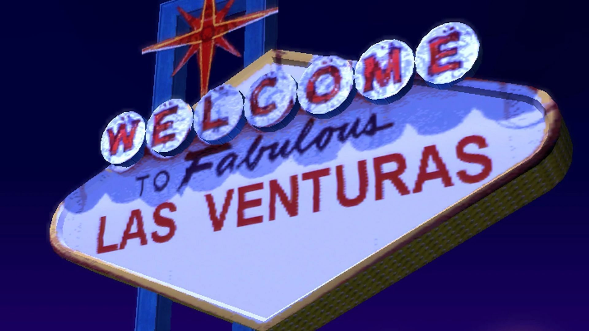 How the sign to this city originally looked in Grand Theft Auto: San Andreas (Image via Rockstar Games)