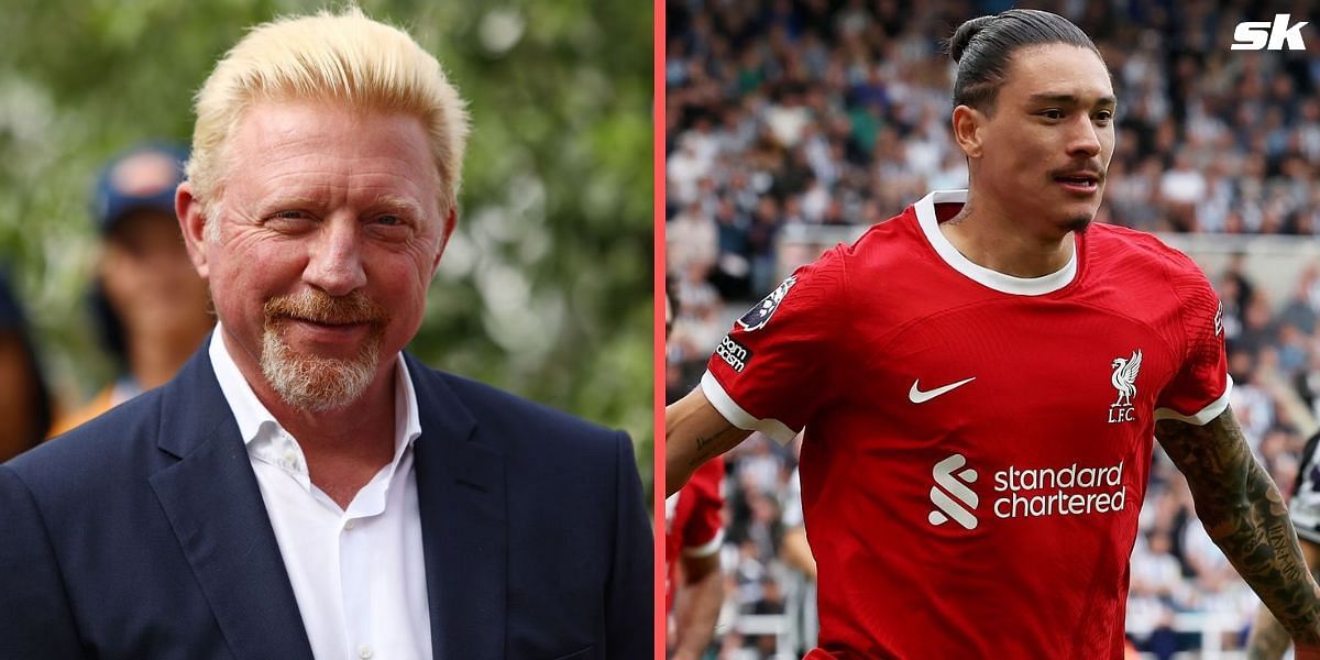 Boris Becker Darwin Nunez Liverpool vs Newcastle