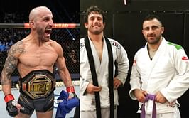 "He was shooting in on me!" - BJJ black belt recalls a savage Alexander Volkanovski training jiu-jitsu with a full knee-brace before UFC career