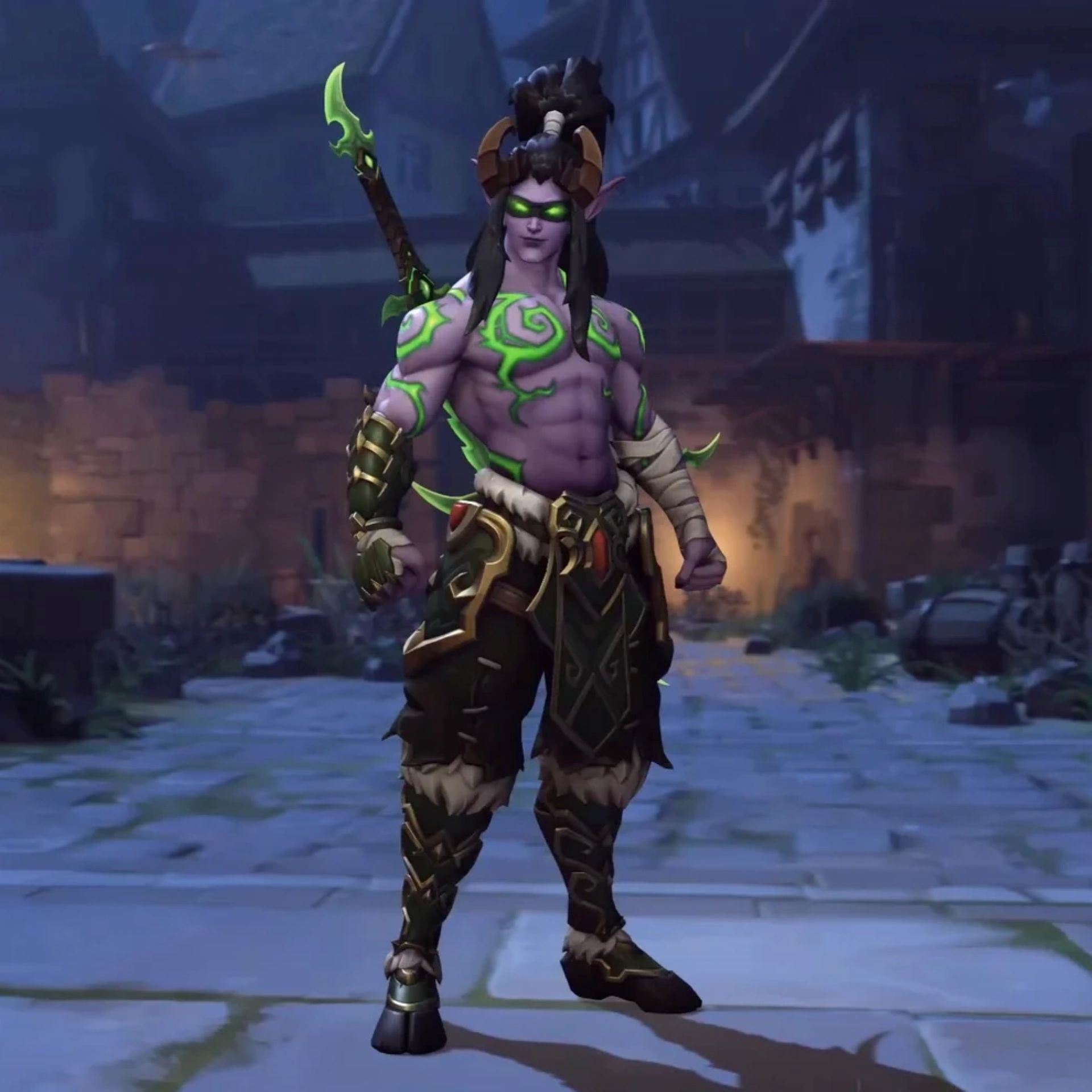 Illidan Genji (Image via Blizzard Entertainment)