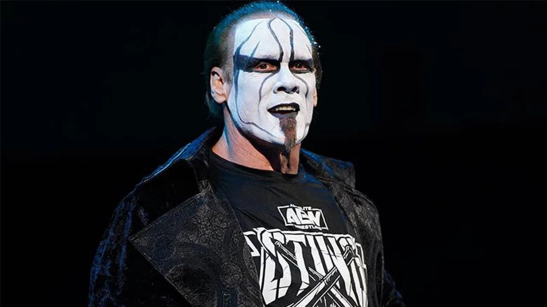 Sting is a WWE Hall of Famer currently with AEW