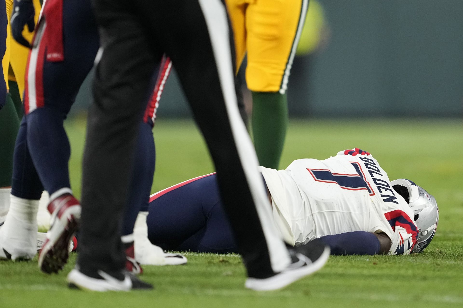 Patriots' Isaiah Bolden released from hospital after scary scene