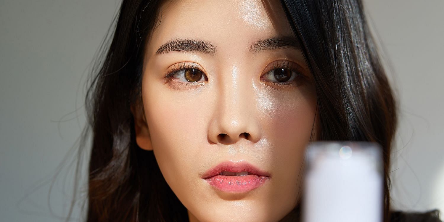 Korean glass skin (Image via Getty Images)