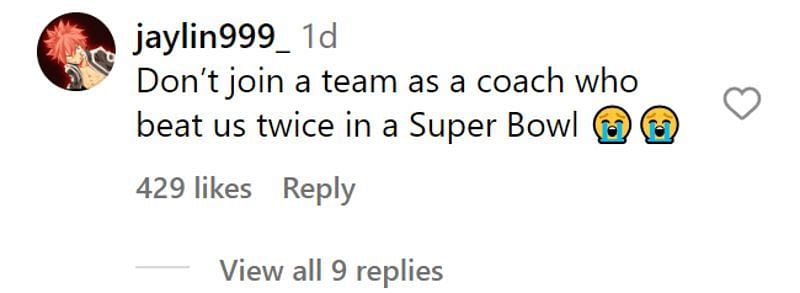 A reaction to Edelman&rsquo;s visit to the Giants training camp in 2023.