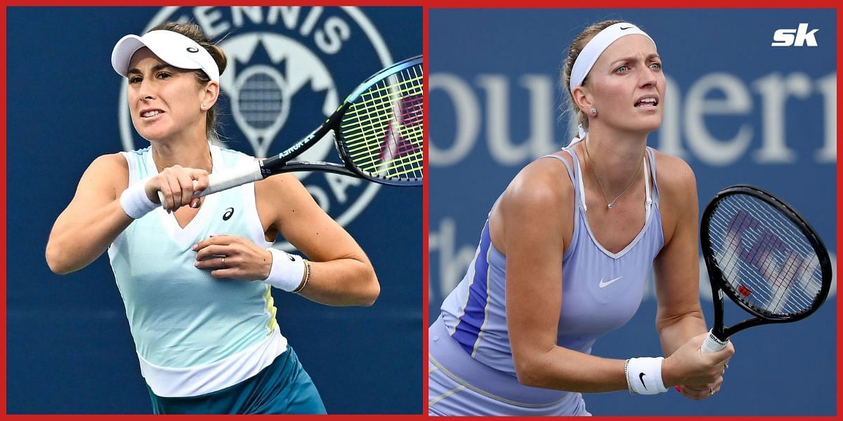 Belinda Bencic and Petra Kvitova will clash in the Canadian Open third round.