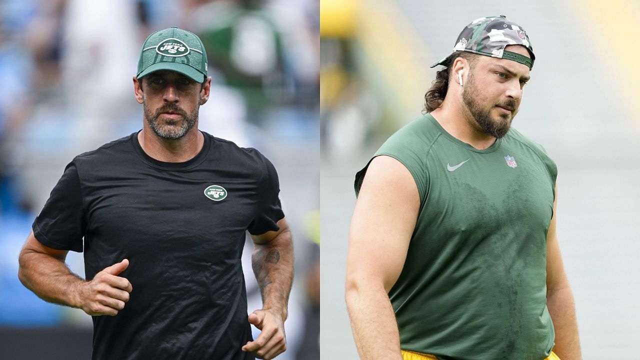 Aaron Rodgers provides hilarious update on David Bakhtiari status