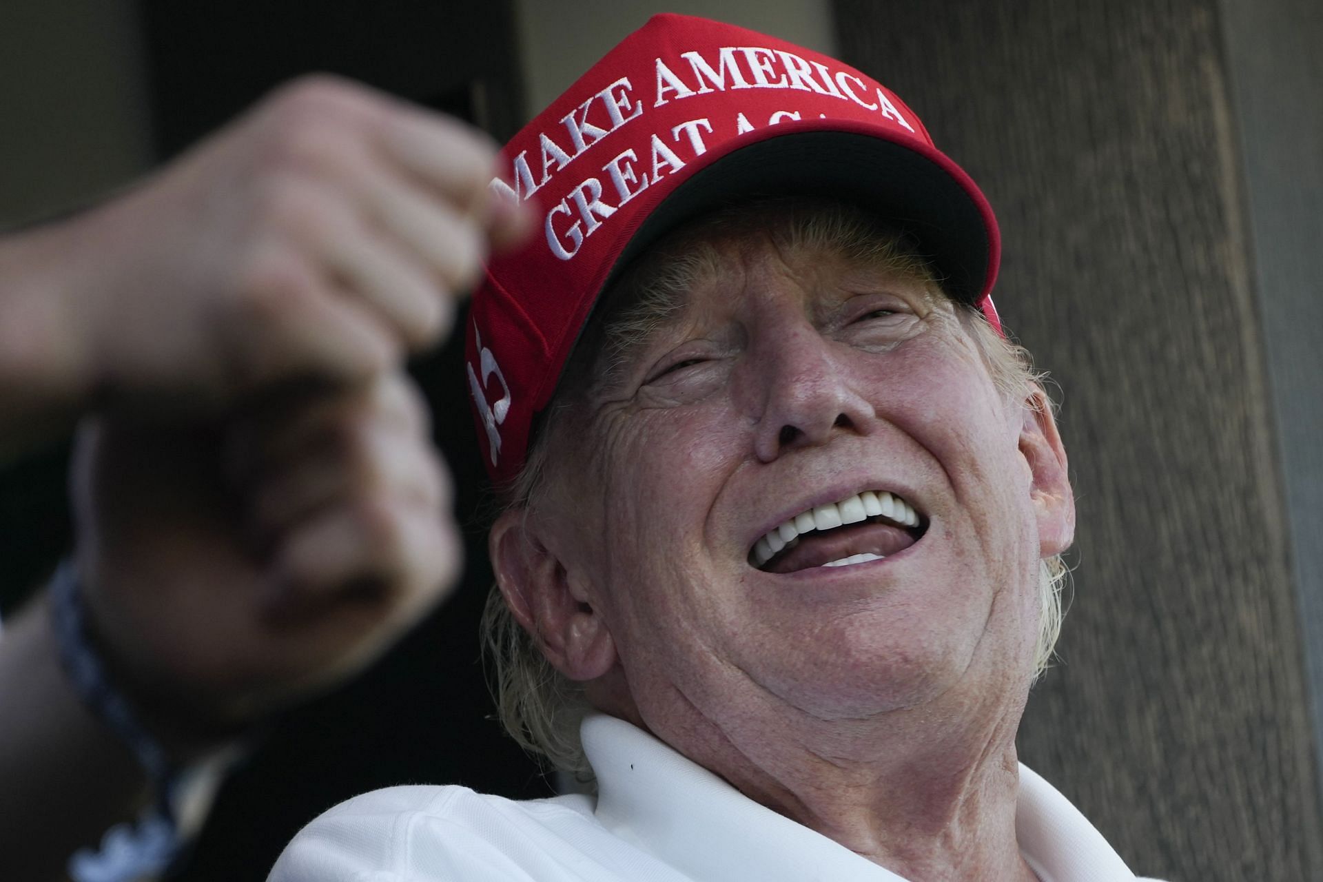 "There is no hanky/lanky" Donald Trump reportedly wins Senior Club