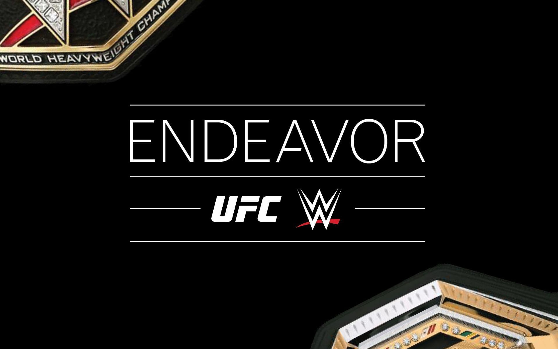 UFC-WWE merger announcement [Photo credit: @Endeavor - Twitter]