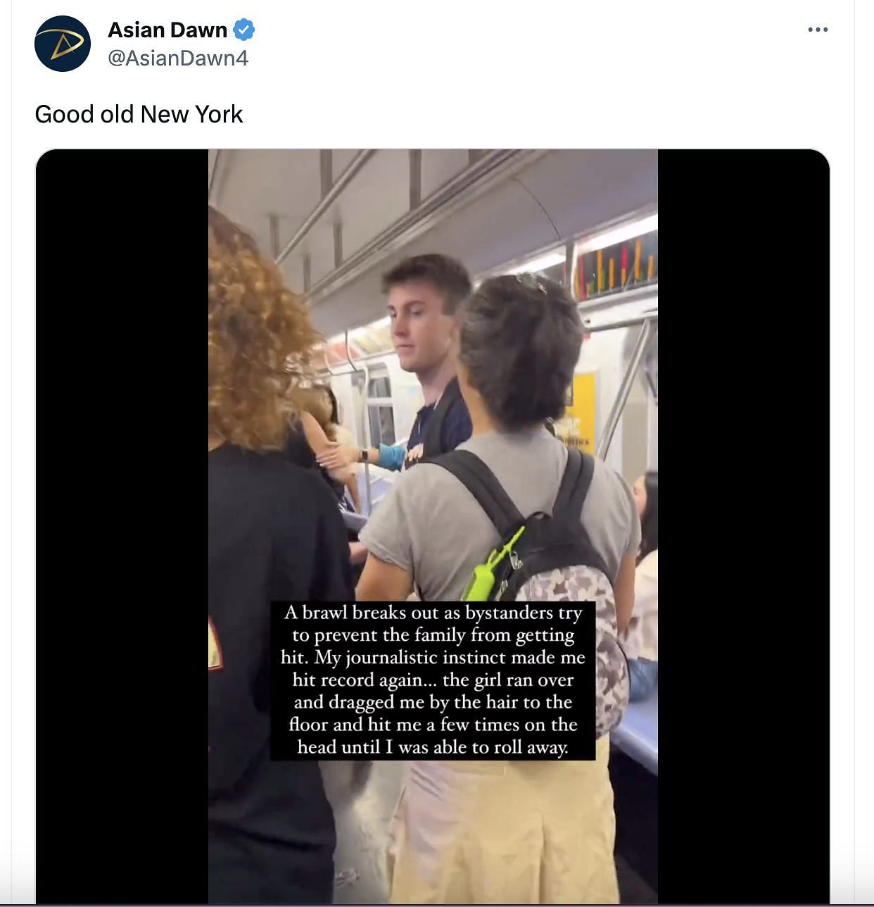 Social media users outraged as a video of three racist teens harassing an Asian family goes viral on the internet. (Image via Twitter)