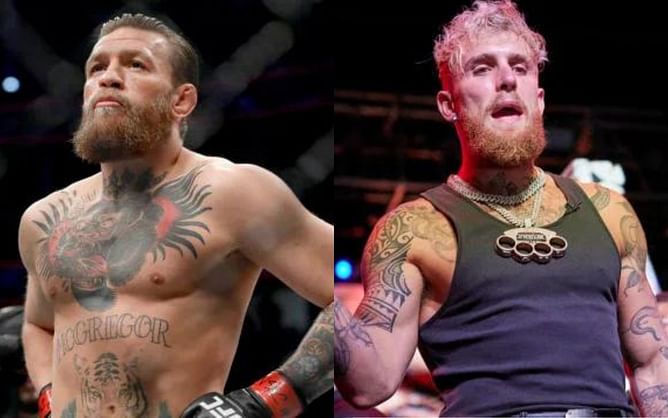 Jake Paul slams 'drunk fool' Conor McGregor for 'forcing' Anthony Joshua to drink his beer
