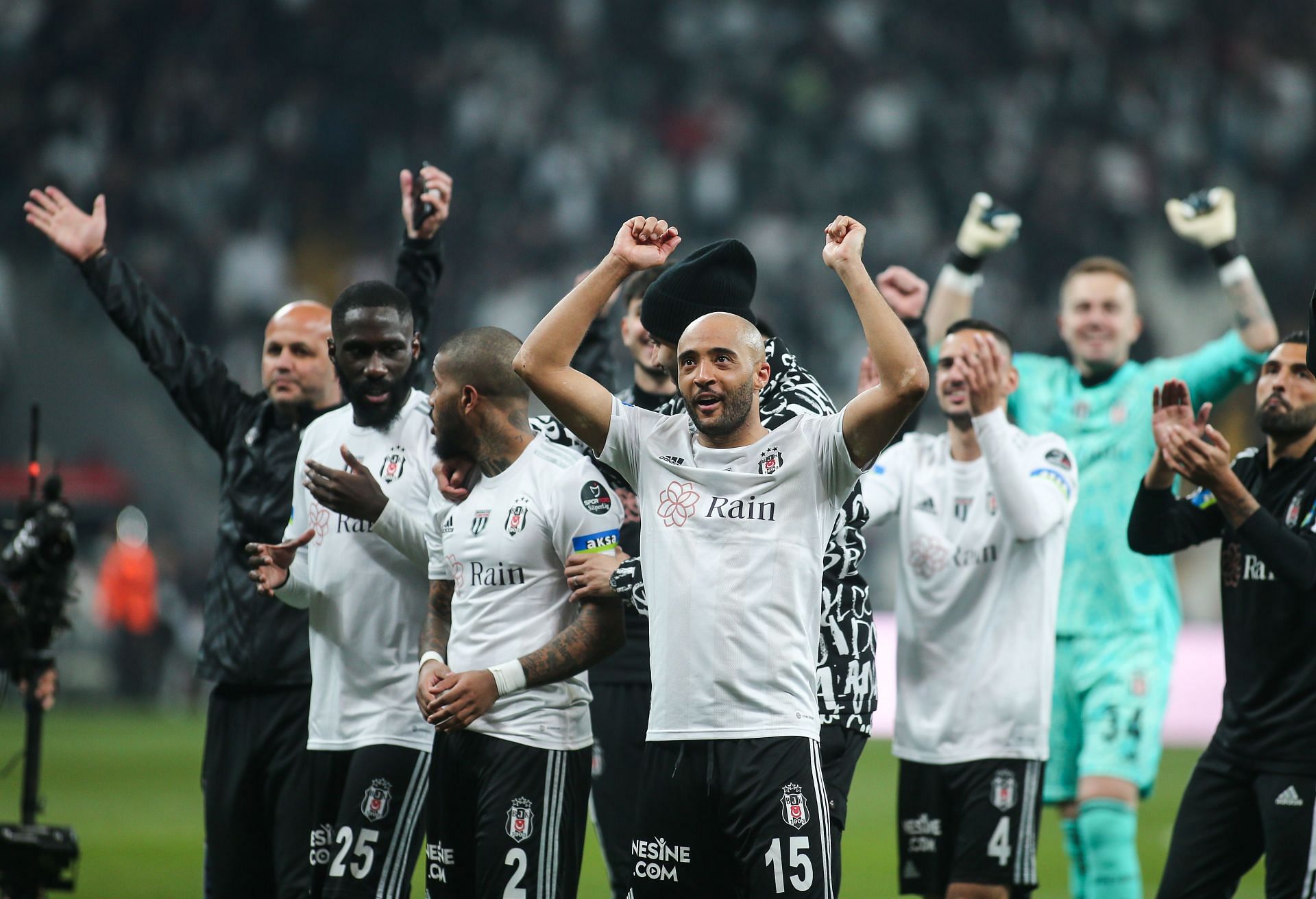 Kf Tirana team during the first round of UEFA Champions League