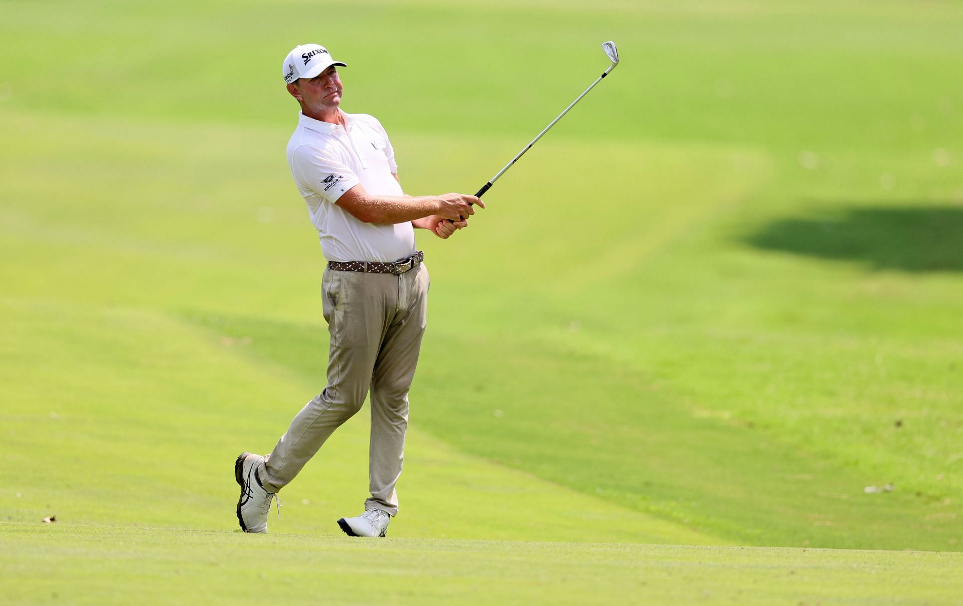 Lucas Glover at the 2023 FedEx St. Jude Championship (via Getty Images)
