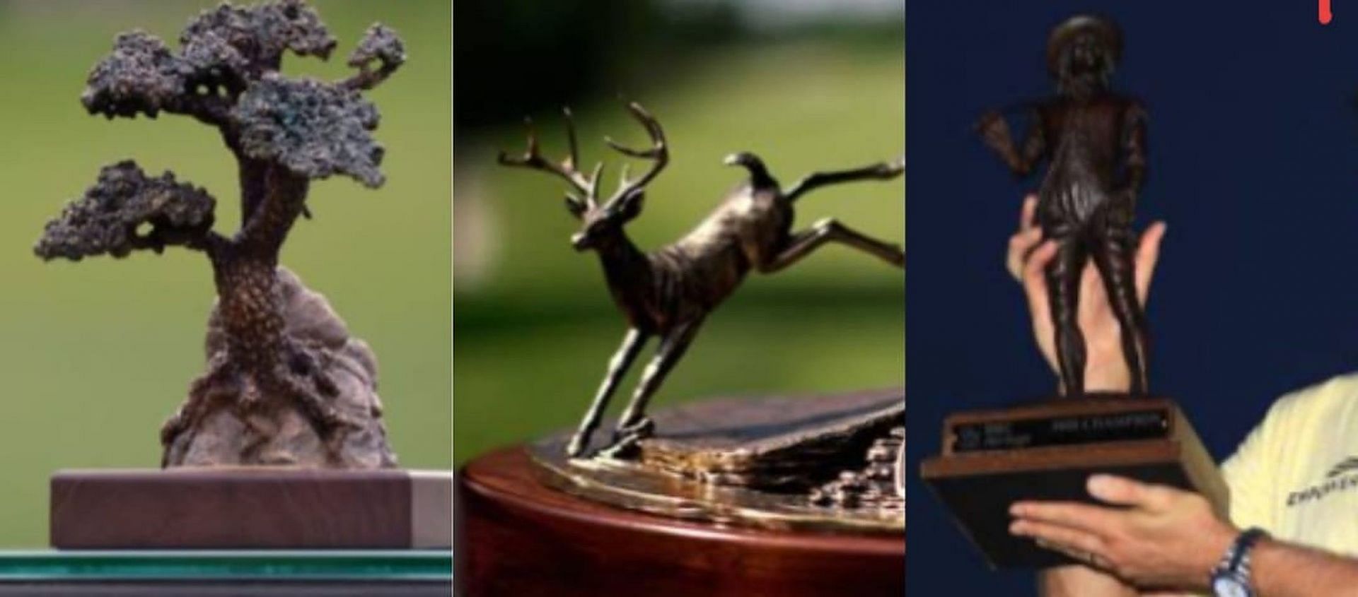 Best PGA Tour tournaments trophies 