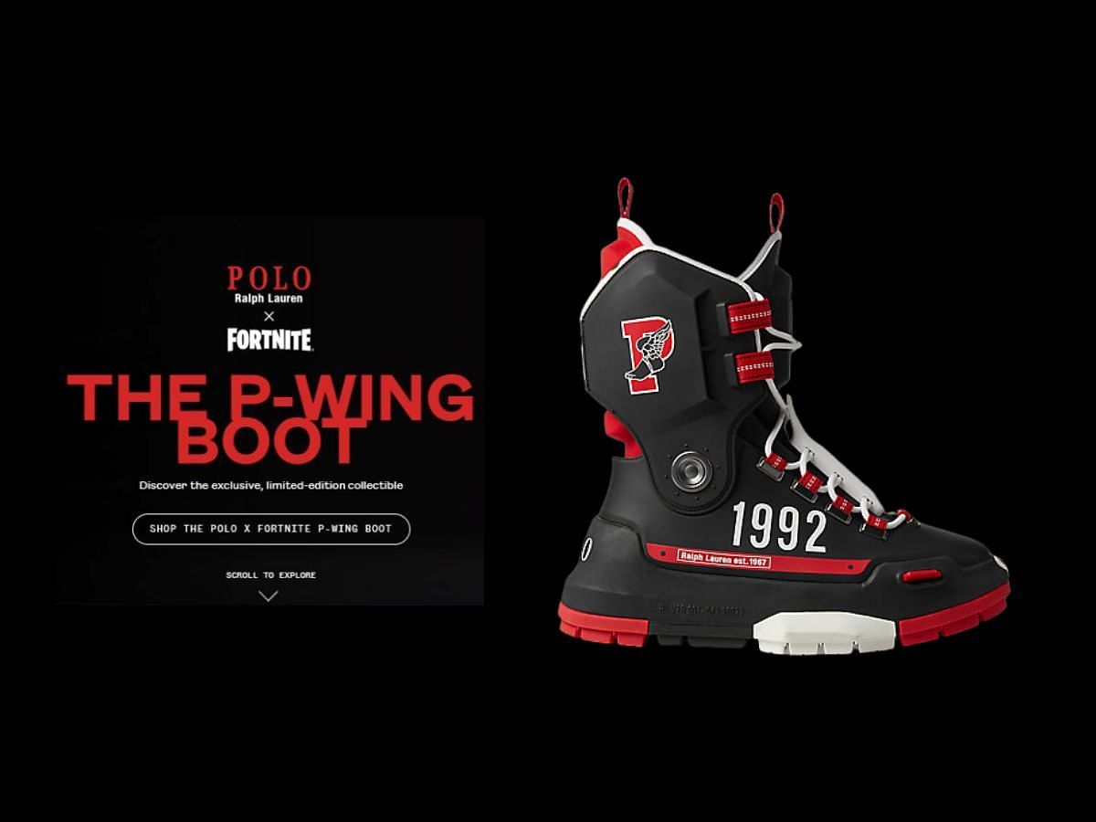 Ralph Lauren x Fortnite P-Wing Boot: Where to get, price, and more