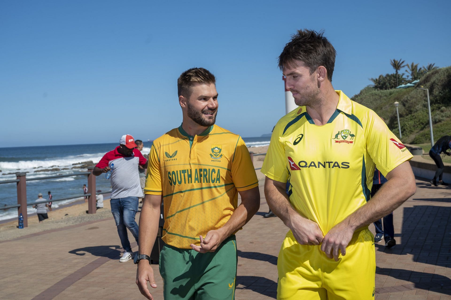 South Africa v Australia -  T20 International: Captains Photoshoot
