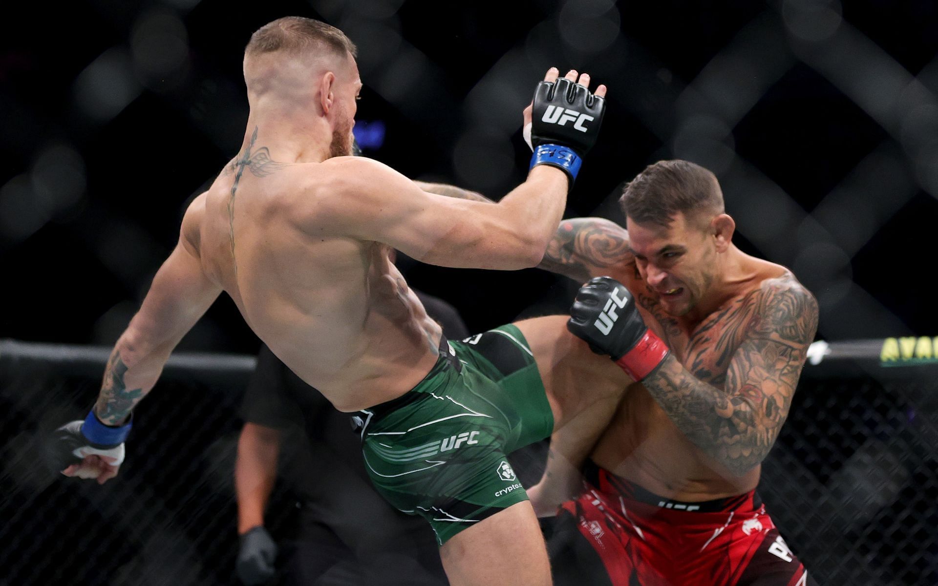 Conor McGregor vs. Dustin Poirier 3 at UFC 264 [Image courtesy: Getty]