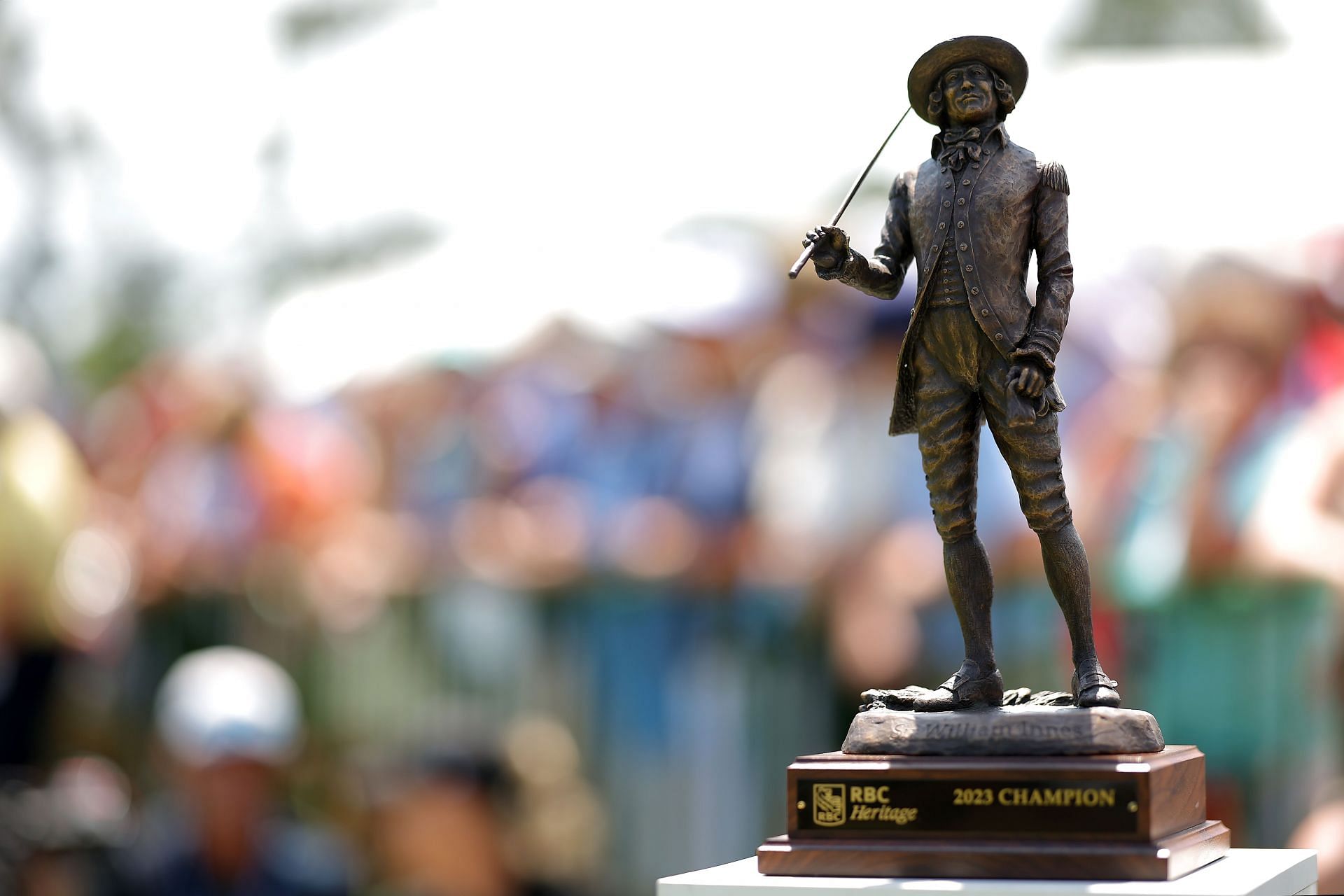 RBC Heritage trophy (Image via Getty)