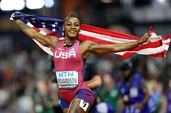 "I put that respect on me" - Sha'Carri Richardson expresses after her well-deserved victory in the 2023 World Athletics Championships
