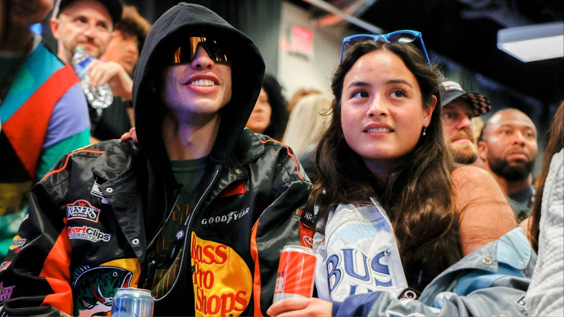 Pete Davidson and Chase Sui Wonders. (Photo via Getty Images)