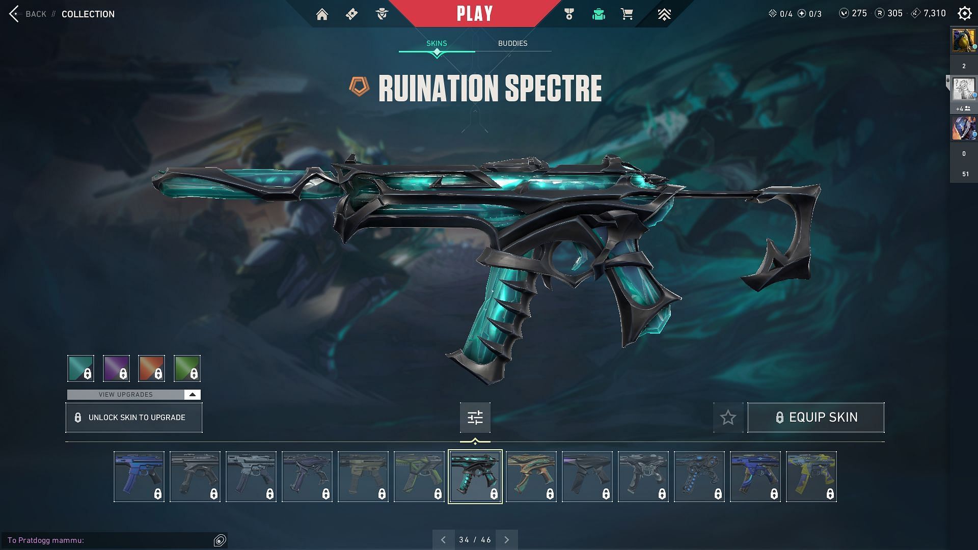 Ruination Spectre (Image via Sportskeeda and Riot Games)