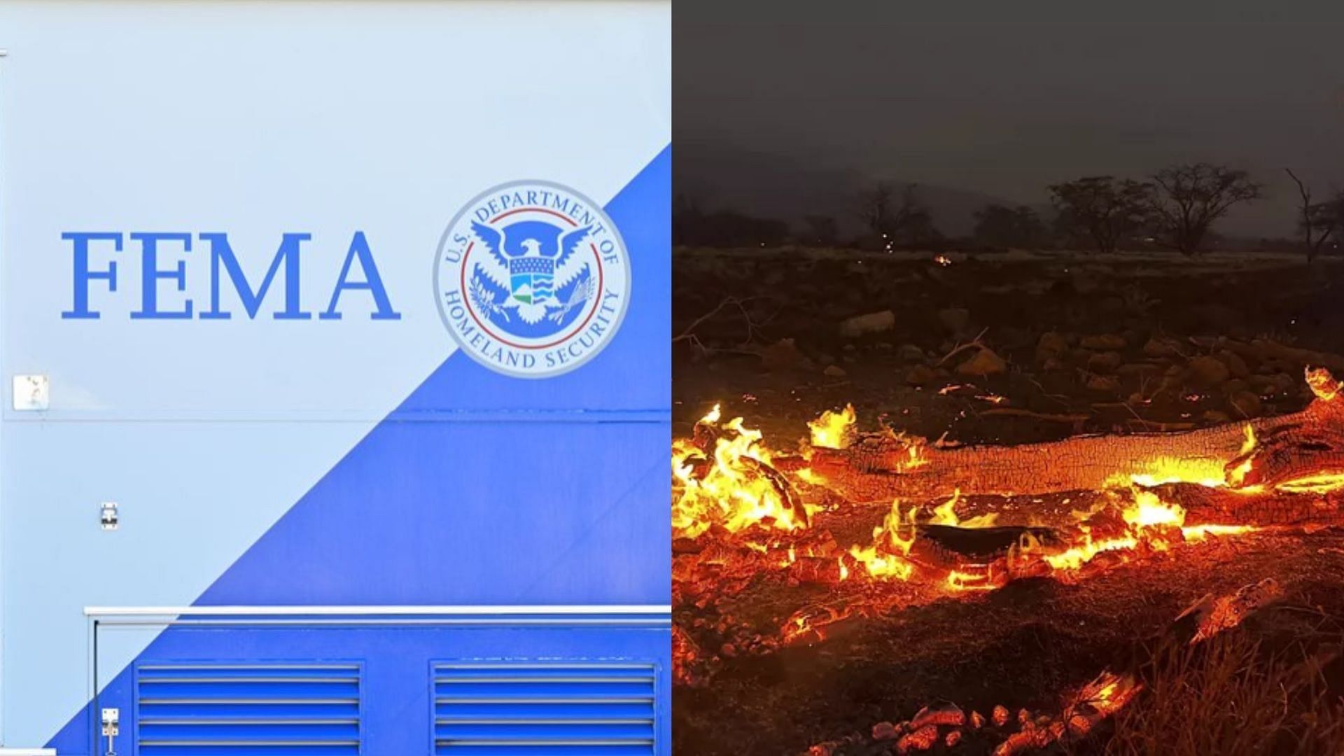 Netizens are shocked at alleged email sent by FEMA about Maui wildfires. (Image via Jon Cherry, Ty O