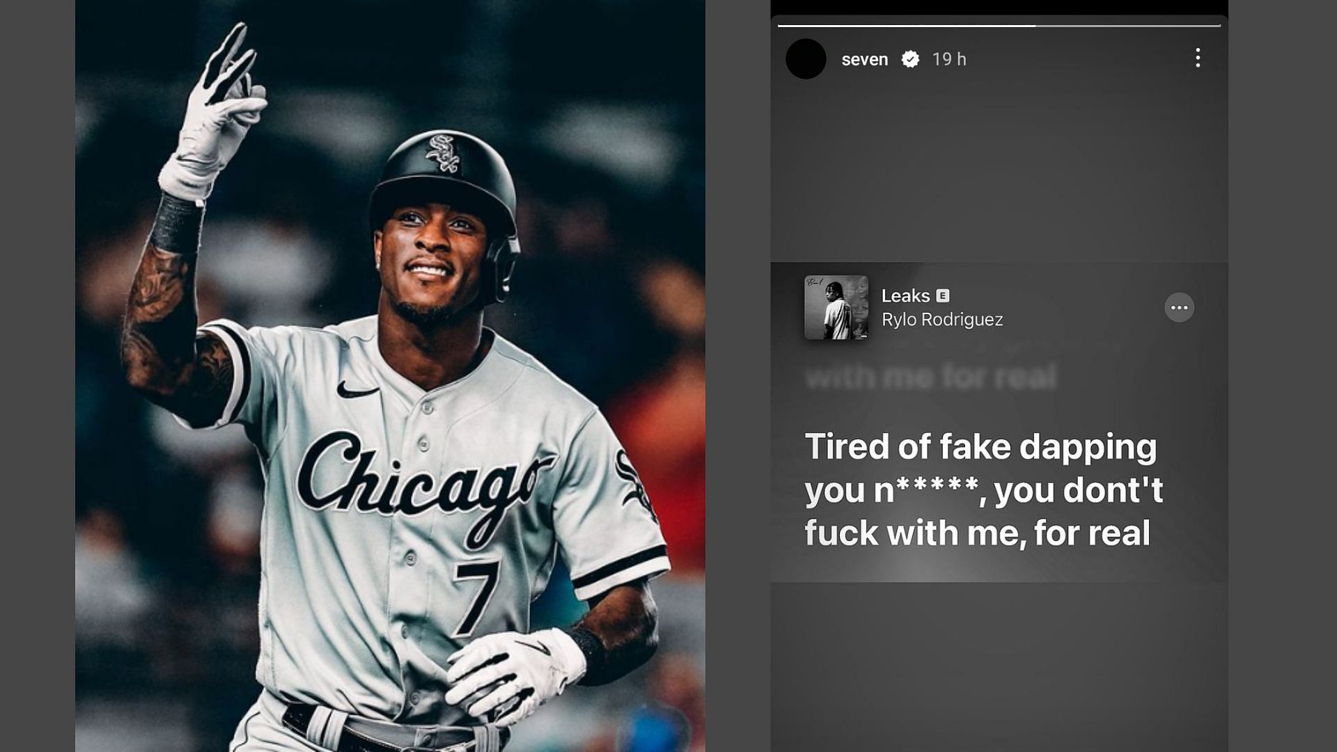 Tim Anderson hits back at critics with cryptic message following wild brawl with Jose Ramirez.