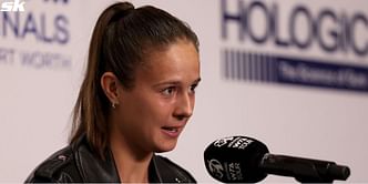Watch: Frustrated Daria Kasatkina complains to chair umpire about repeated disturbances caused by loudspeakers at Cincinnati Open