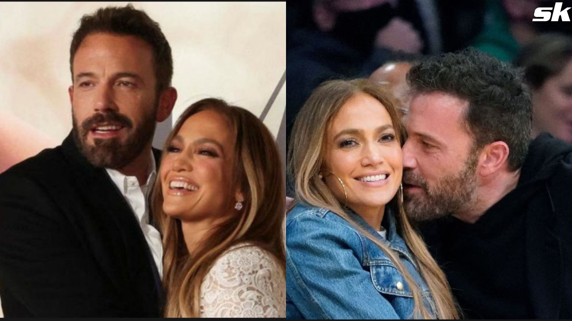 Jennifer Lopez and her husband Ben Affleck