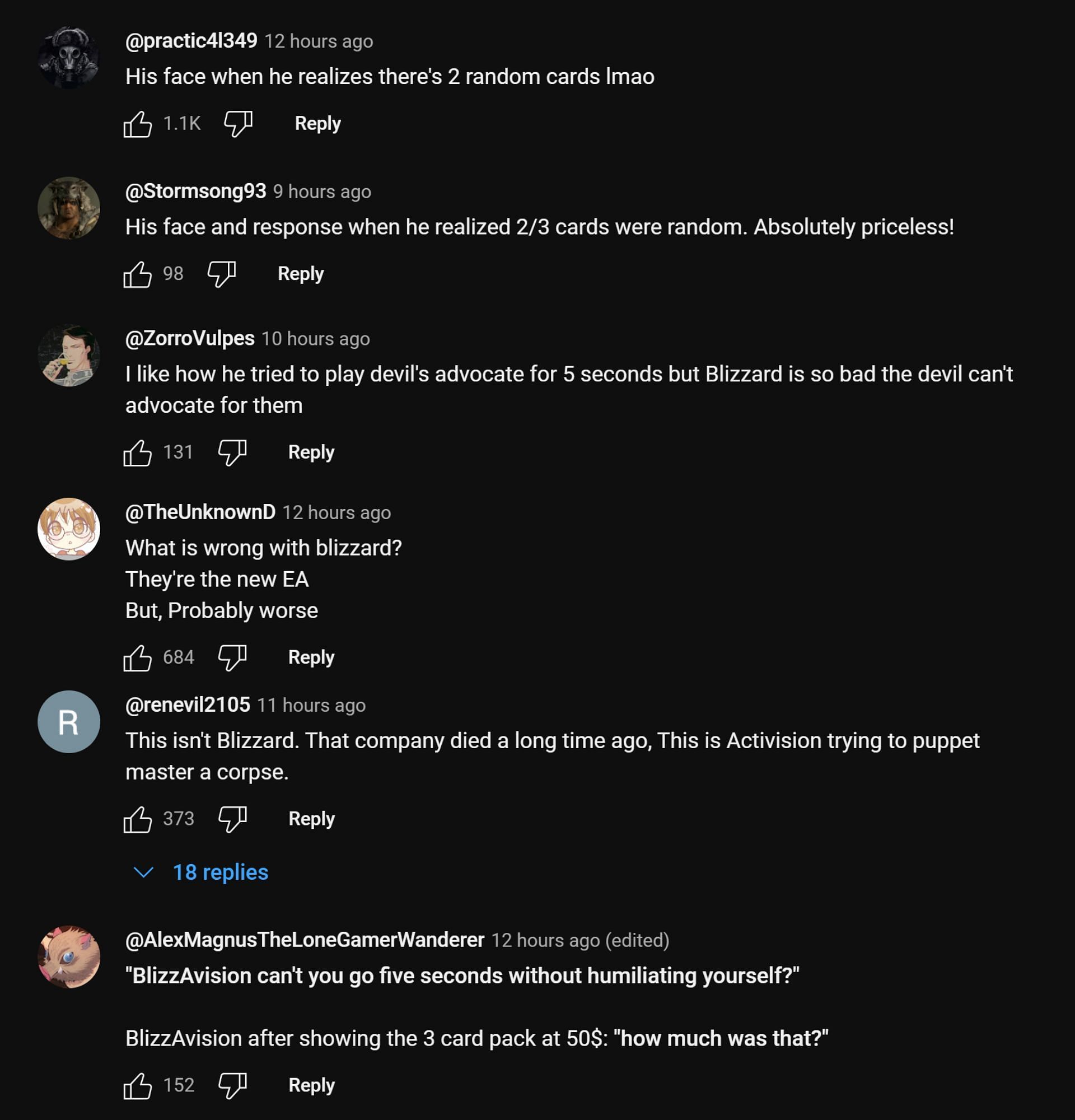 YouTube community discussing the streamer&#039;s clip (Image via Asmongold Clips/YouTube)
