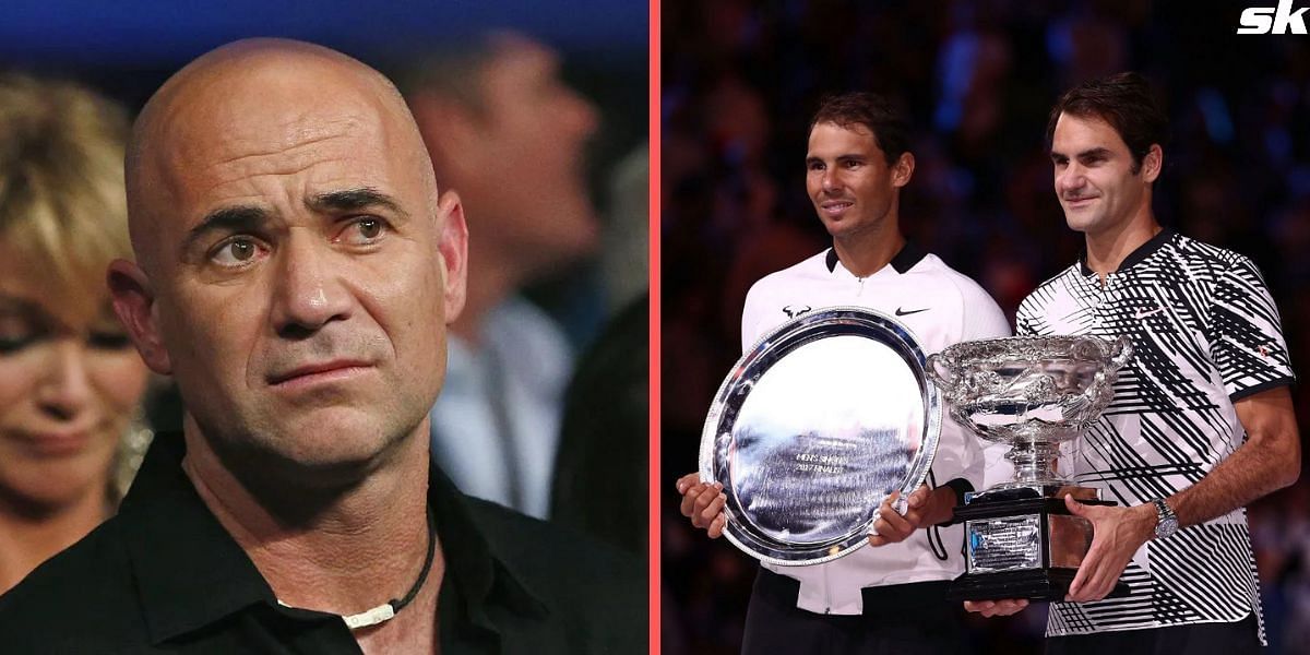 Andre Agassi spoke fondly of the 2017 Australian Open final between Roger Fedderer and rafael Nadal