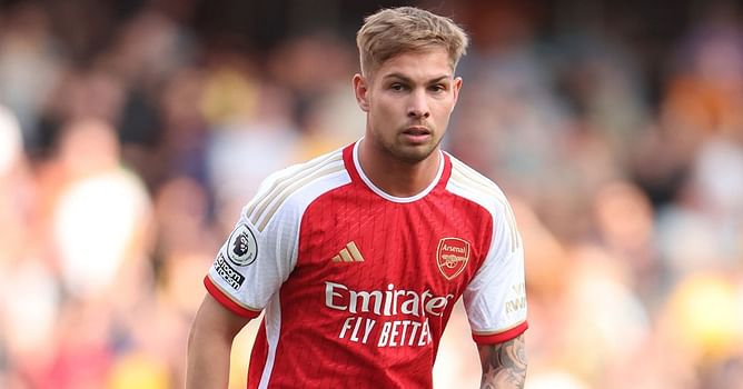 “Oh, he’s back!” - Emile Smith Rowe caught surprised as Arsenal star returns to training ahead of Manchester City clash