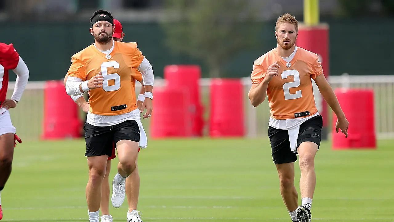 Baker Mayfield gets candid on battle with Kyle Trask for