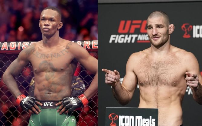 "Going to paint my nails" - Israel Adesanya plans to make 'idiot' Sean strickland eat his insults at UFC 293