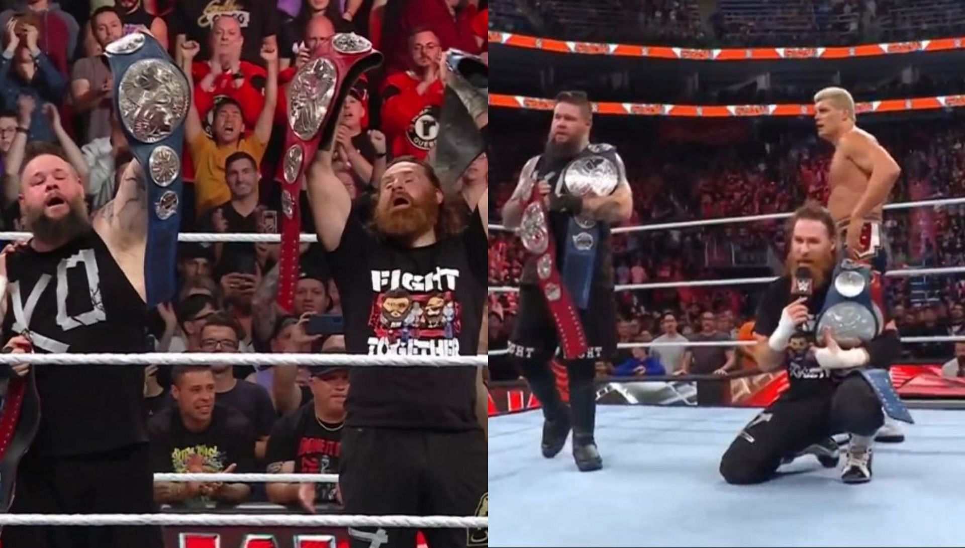 WWE Raw के मेन इवेंट में हुआ धमाकेदार मैच