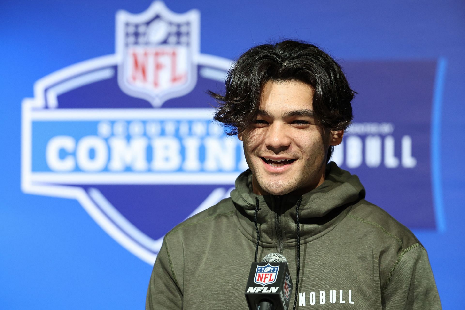 Puka Nacua at the NFL Combine