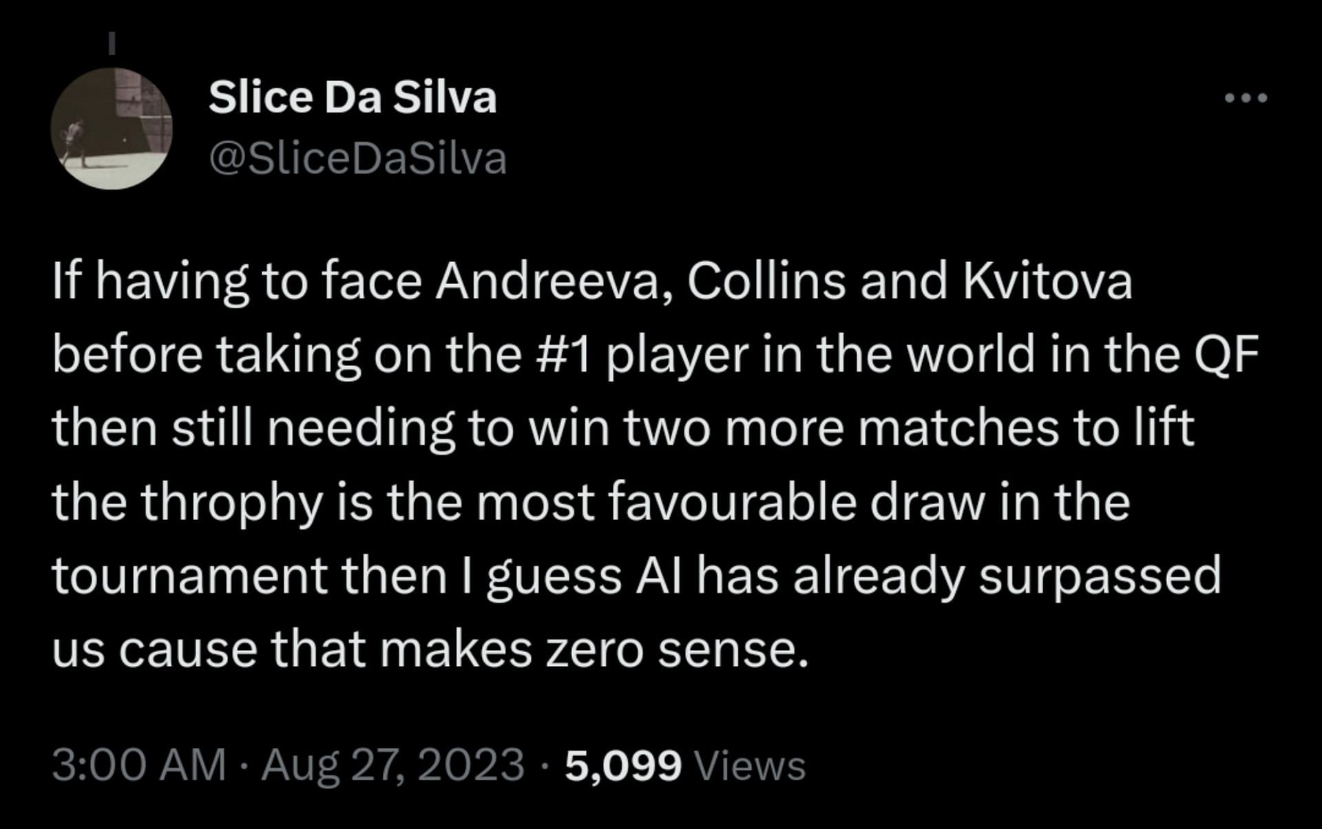 Tennis fans react to IBM AI draw analysis