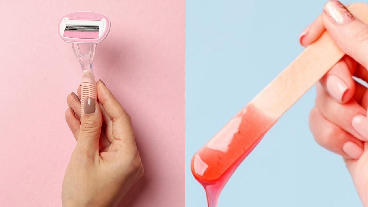 Shaving vs Waxing (Image via Getty Images)