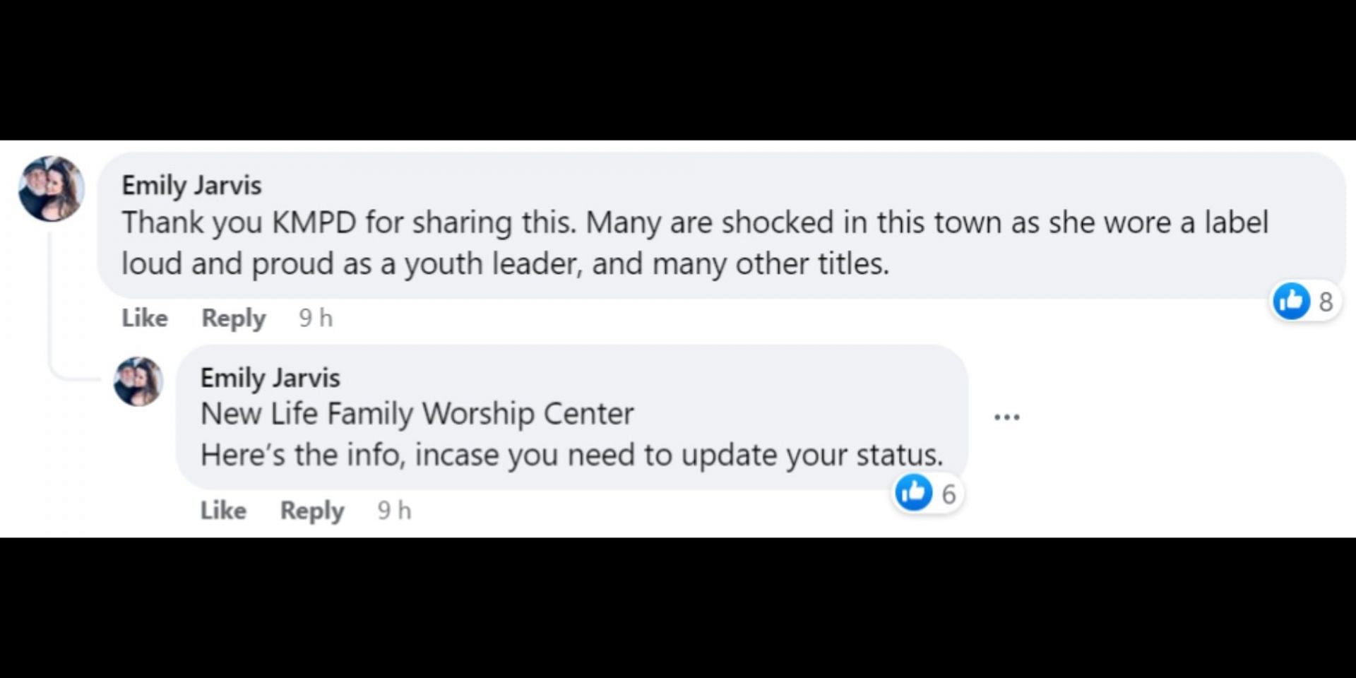 Netizens reacted to the SA allegations against the youth pastor at New Life Family Worship Center. (Image via Facebook/Kings Mountain Police Department)