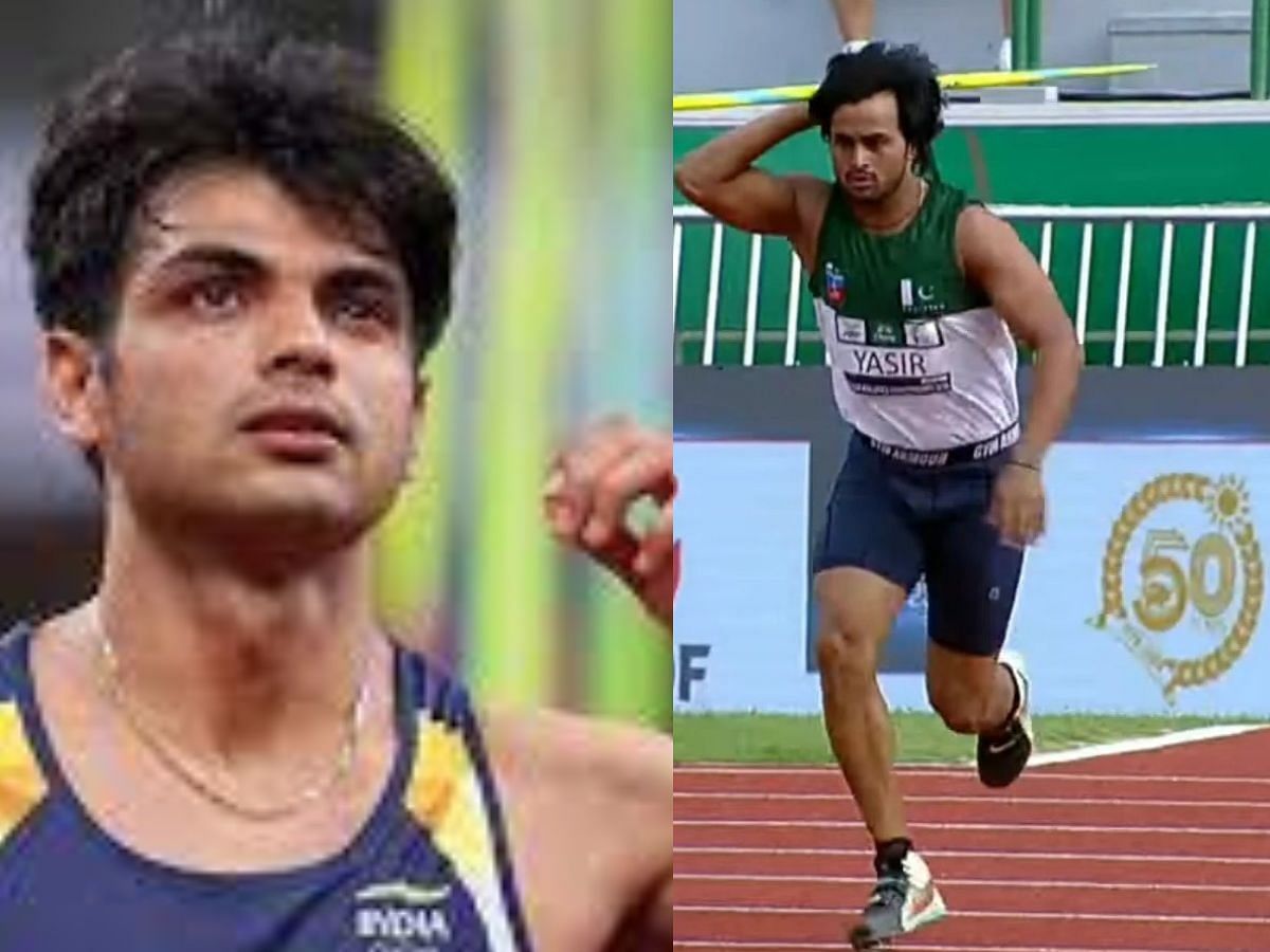 Neeraj Chopra Muhammad Yasir