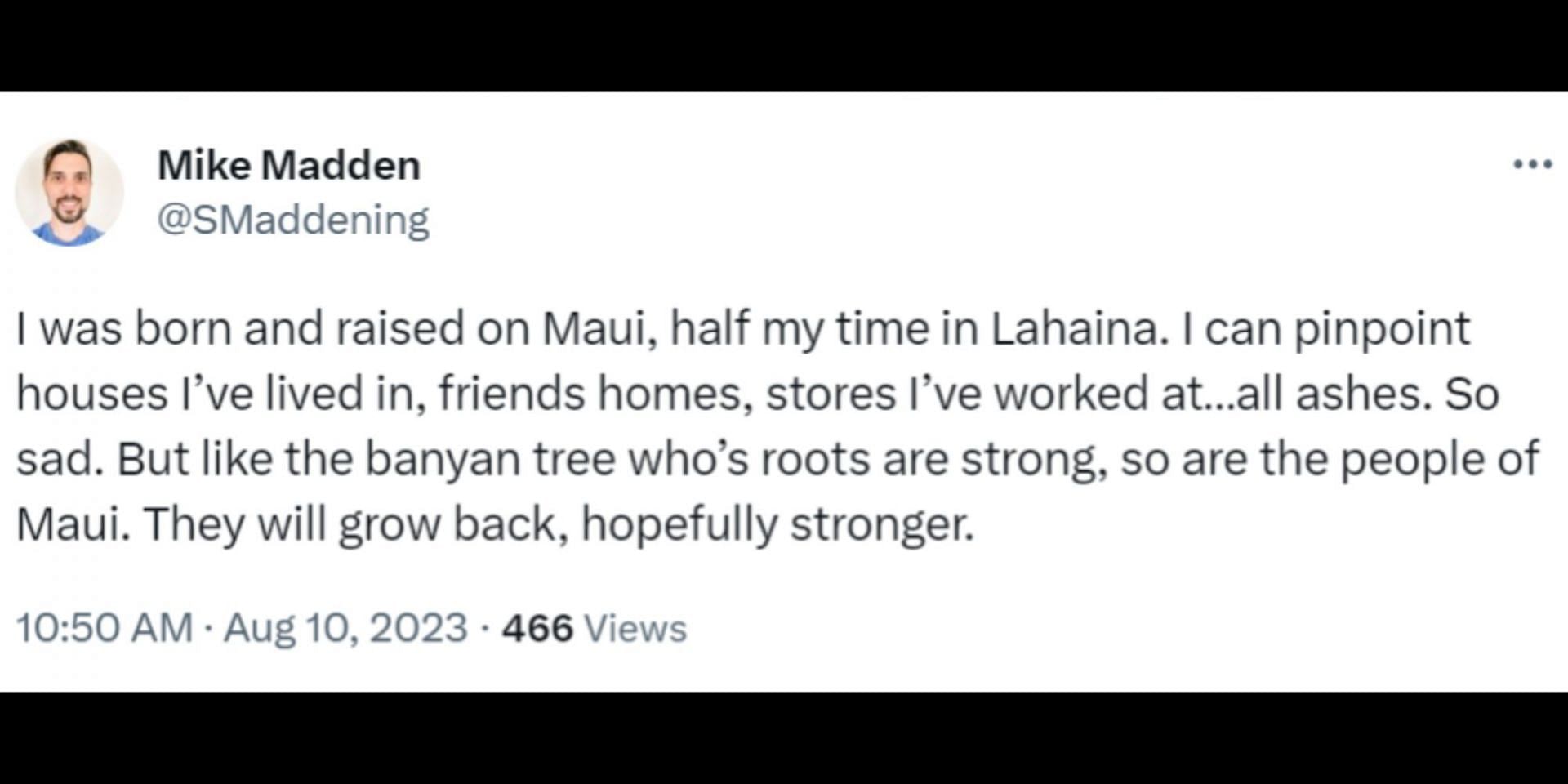 Netizens express concern for the people and businesses in Maui after wildfire broke out on Tuesday. (Image via Twitter/@KanekoaTheGreat)
