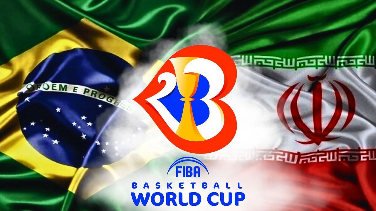 Brazil vs Iran will square off in the 2023 FIBA World Cup.