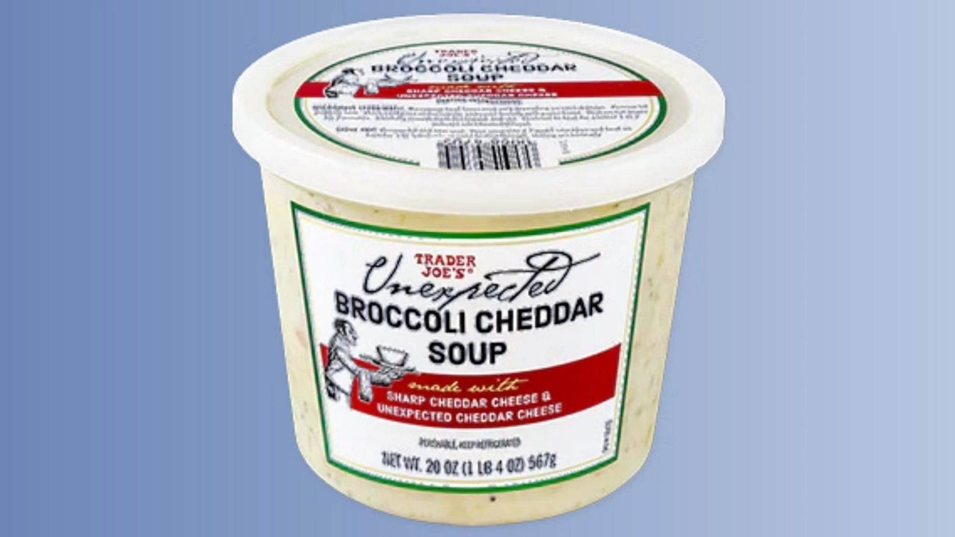 The recalled Unexpected Broccoli Cheddar Soup products contained insects (Image via Trader Joe&#039;s)