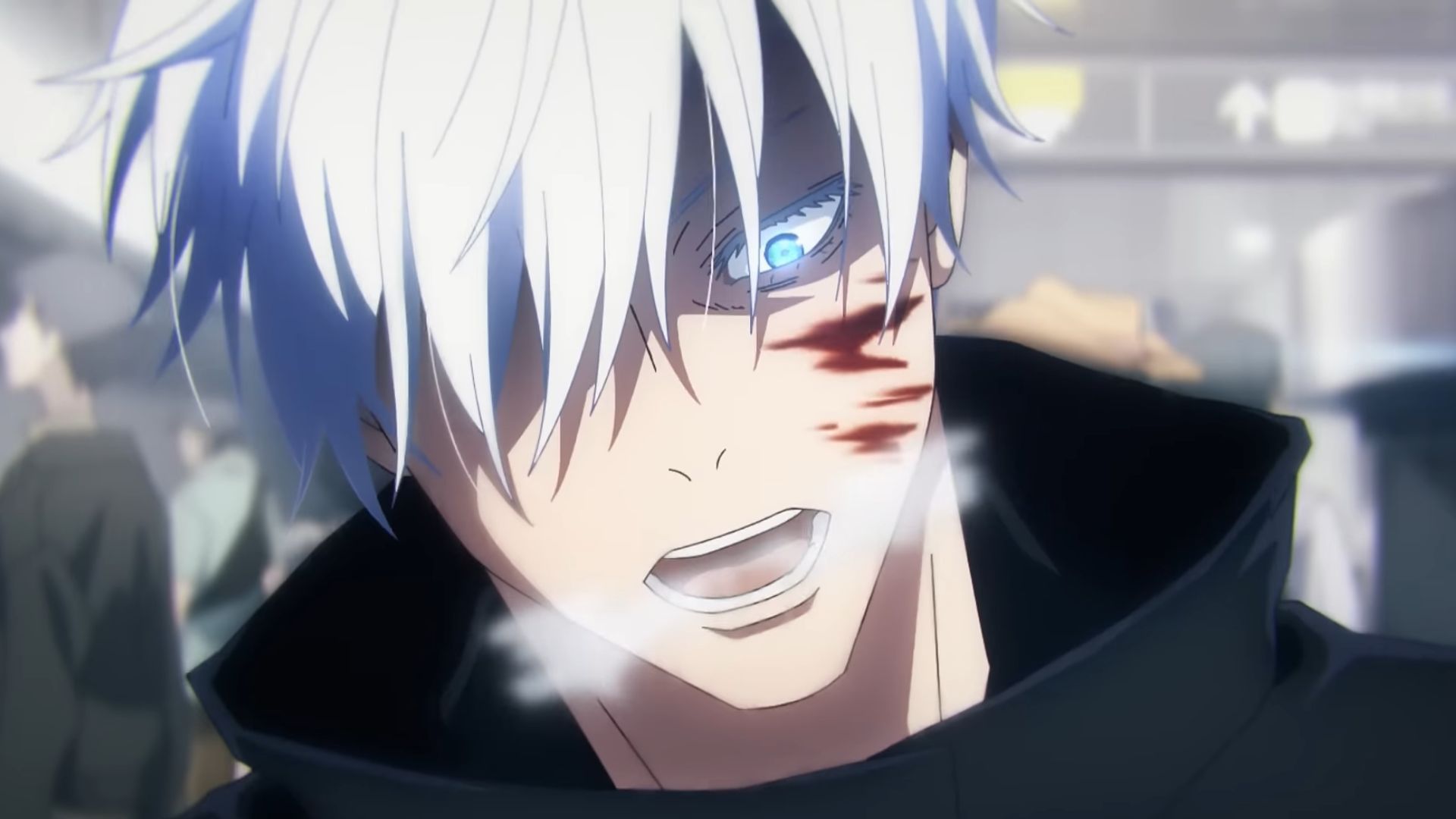 Satoru Gojo as seen in Jujutsu Kaisen season 2 (Image via MAPPA)