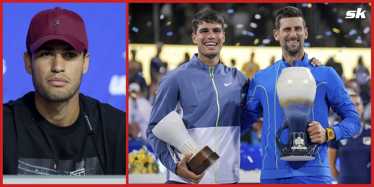 Carlos Alcaraz spoke about Novak Djokovic