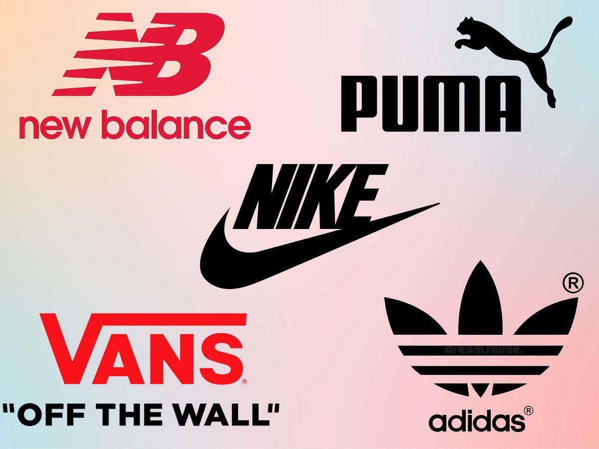 Top 5 leading sneaker brands of 2023 (Image via Sportskeeda)