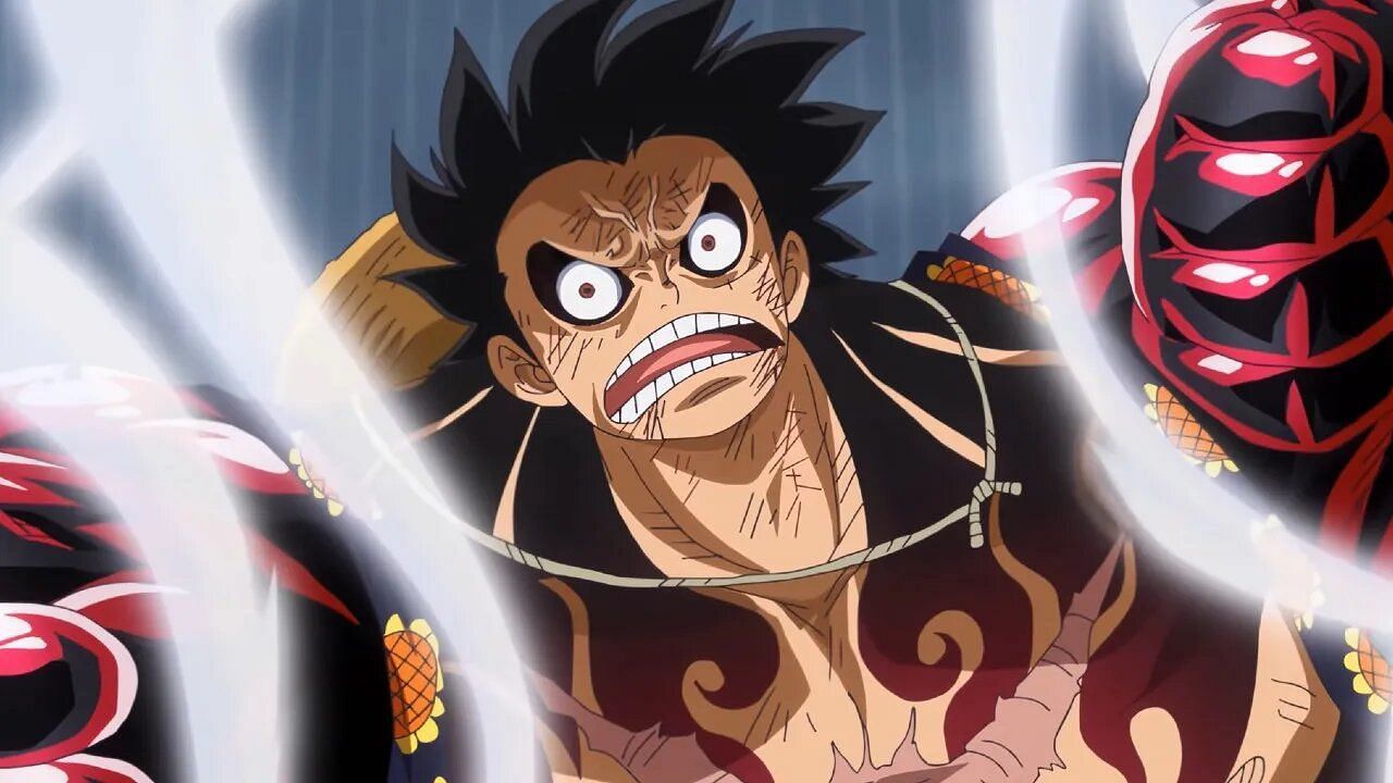 A weird situation among One Piece power-ups (Image via Toei Animation).