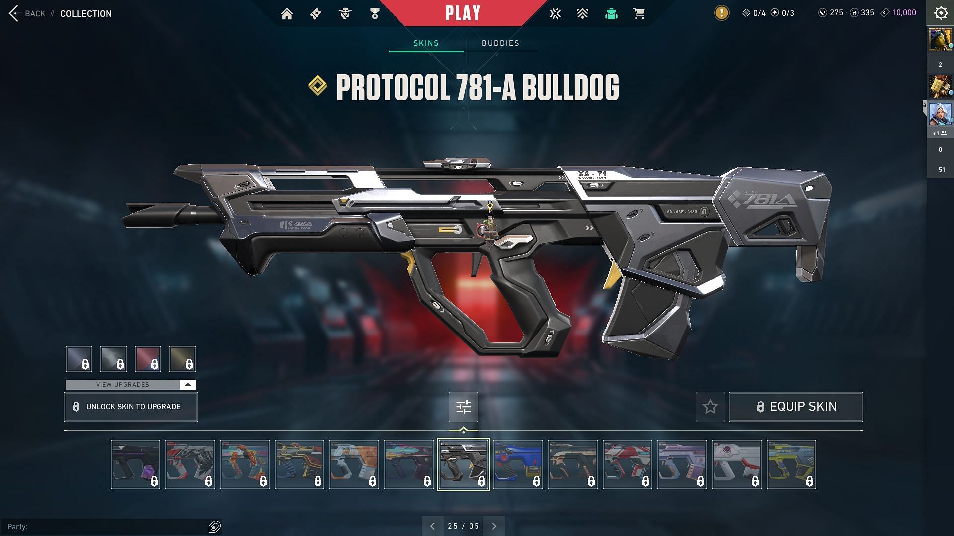 Protocol 781-A Bulldog (Image via Sportskeeda and Riot Games)