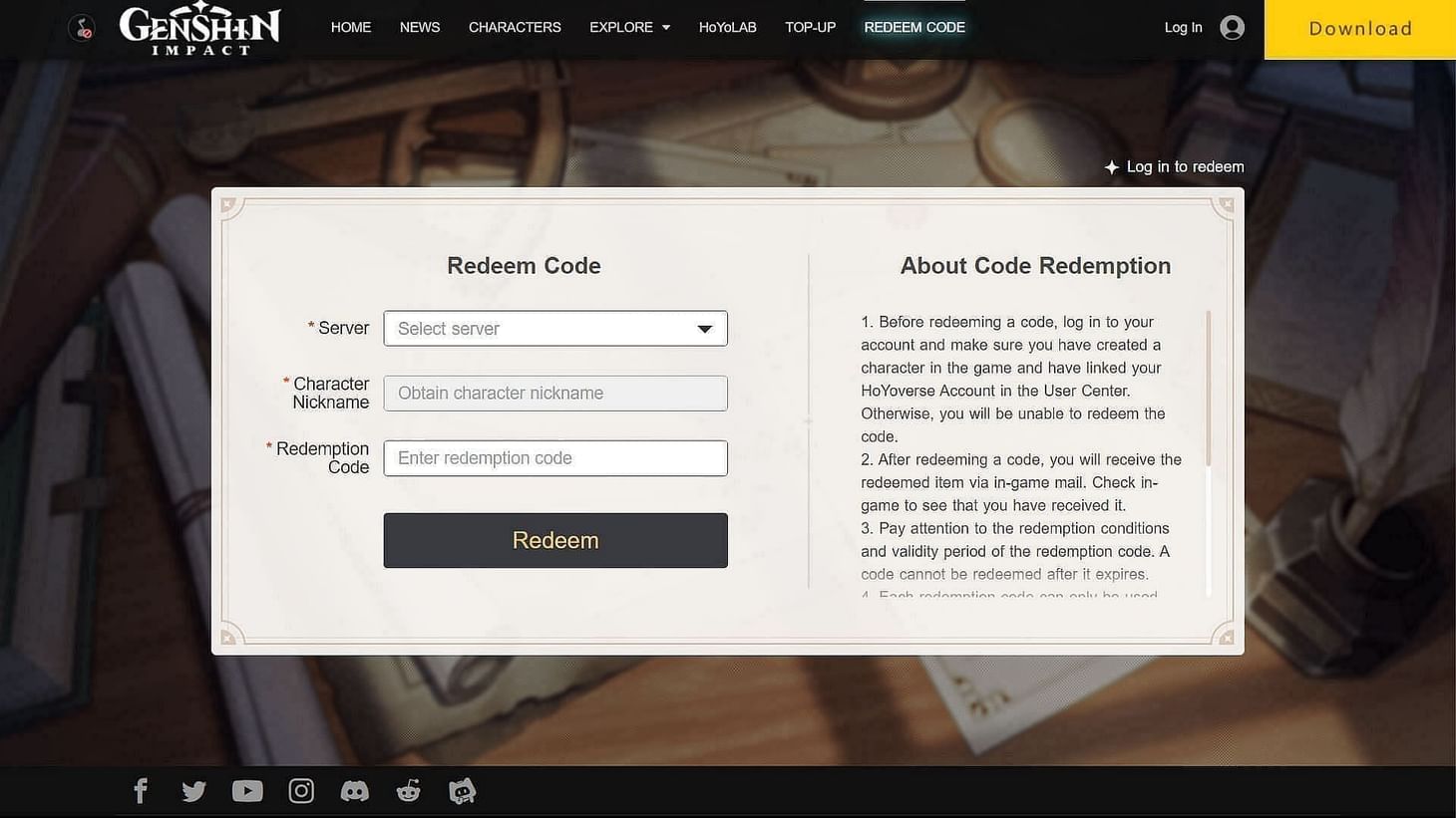 Genshin Impact 4.0 Redeem codes August 2023 Fontaine announcement rewards